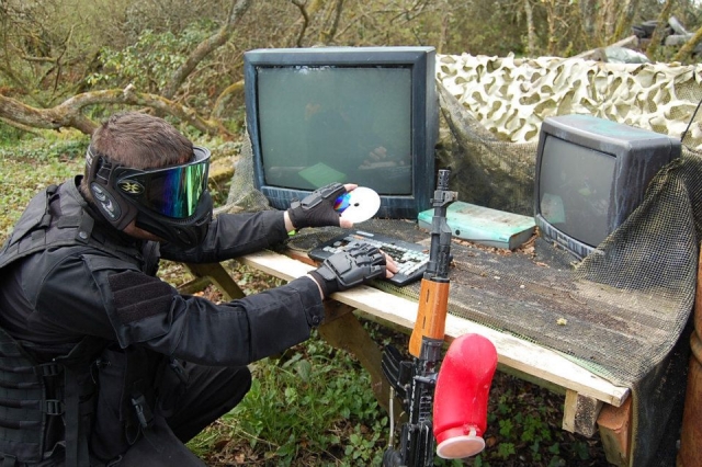 Action paintball